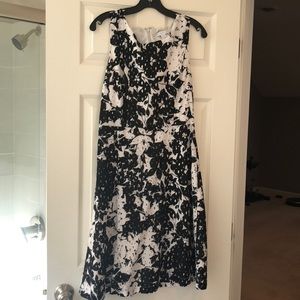 Black and White Dress